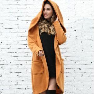 Z Avenue Oversized Hooded Tulip Jacket